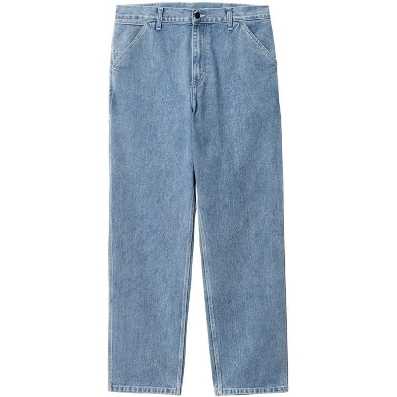 Carhartt WIP Single Knee Pants Blue Stone Bleached