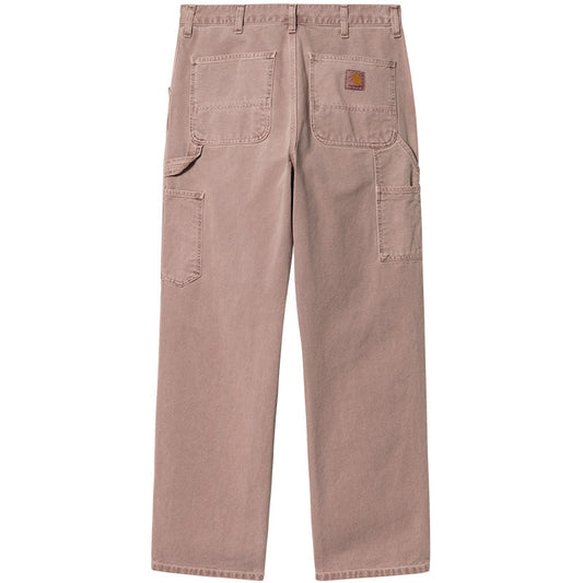 Carhartt WIP Single Knee Pants Dark Plum Faded