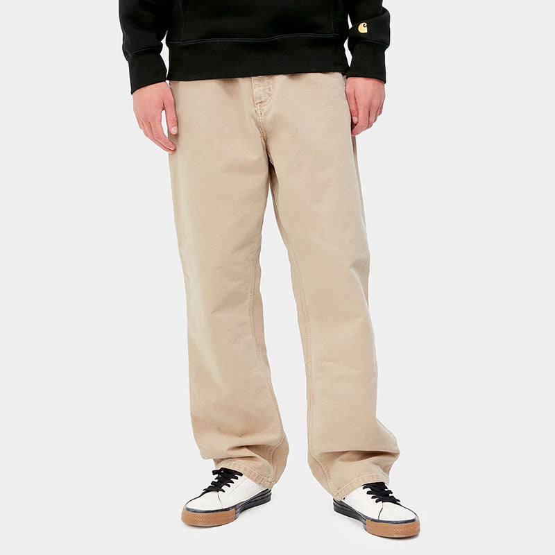 Carhartt WIP Single Knee Pants Dusty H Brown Aged Canvas