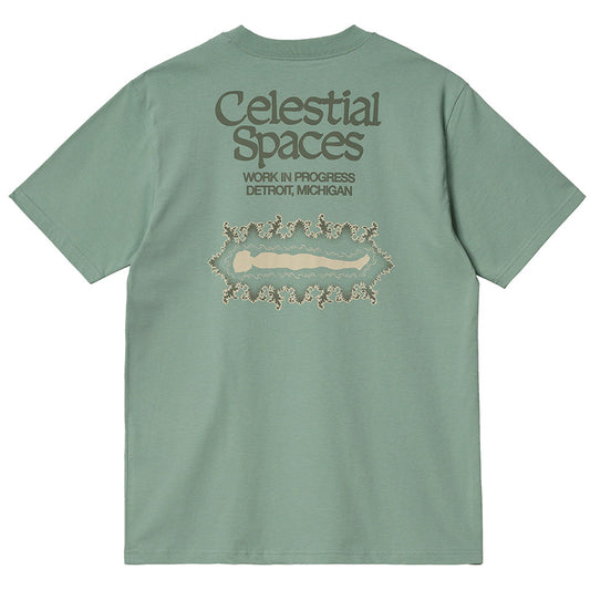 Carhartt WIP Spaces T-Shirt Misty Sage