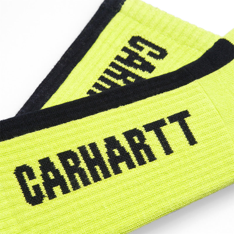 Carhartt WIP Turner Socks Lime/Black