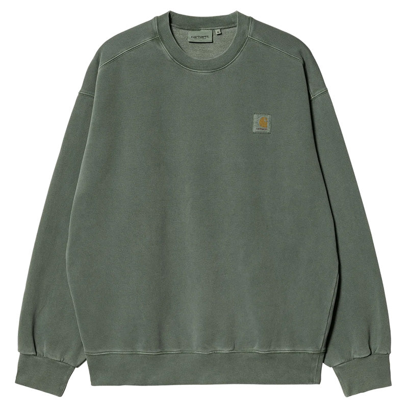 Carhartt WIP Vista Crewneck Sweater Boxwood Garment Dyed