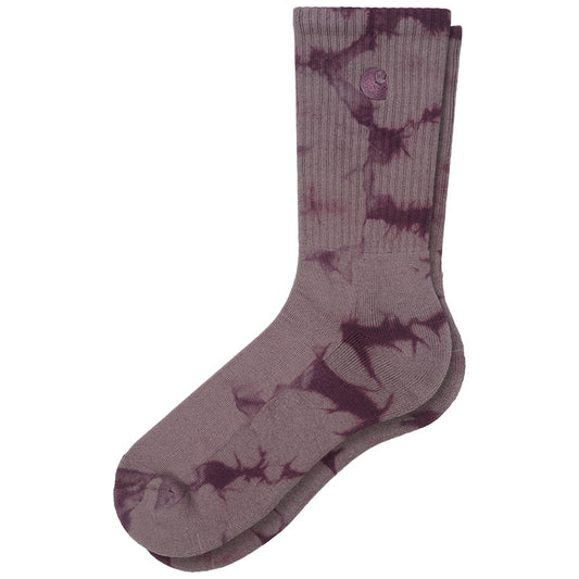 Carhartt WIP Vista Socks Dark Plum/Misty Thistle