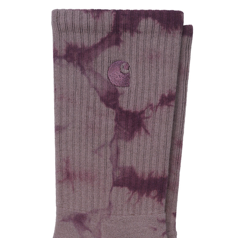 Carhartt WIP Vista Socks Dark Plum/Misty Thistle