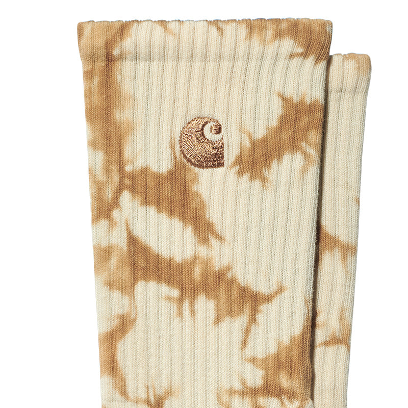 Carhartt WIP Vista Socks Dusty H Brown/Natural