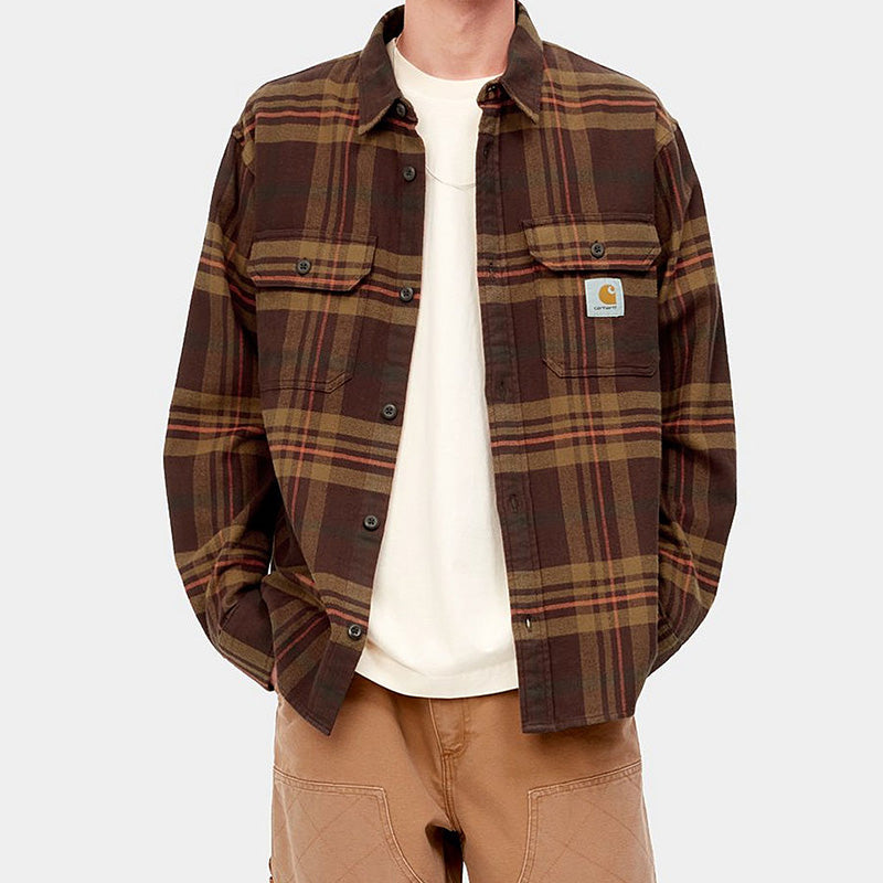 Carhartt WIP Wallace Shirt Wallace Check, Ale