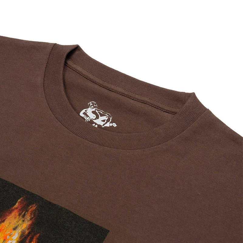 Dancer Burning T-Shirt Brown