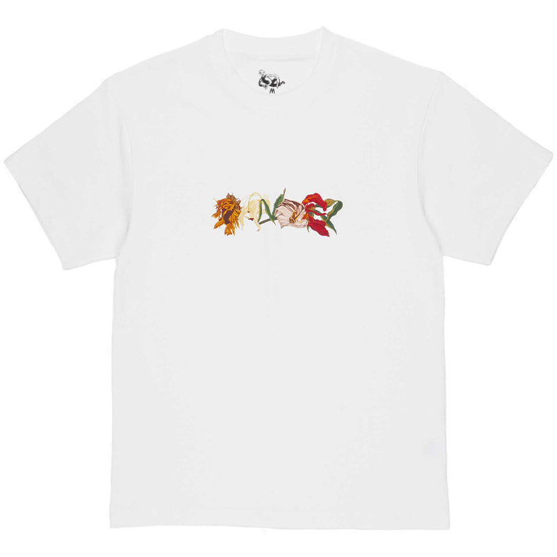 Dancer Dying Flowers T-Shirt White