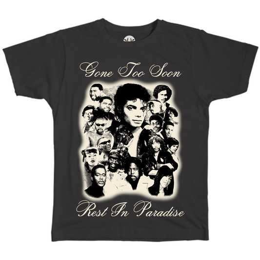 Paradise NYC Gone Too Soon T-Shirt Black