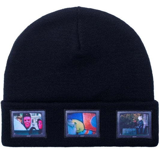 Hockey Screens Beanie Black