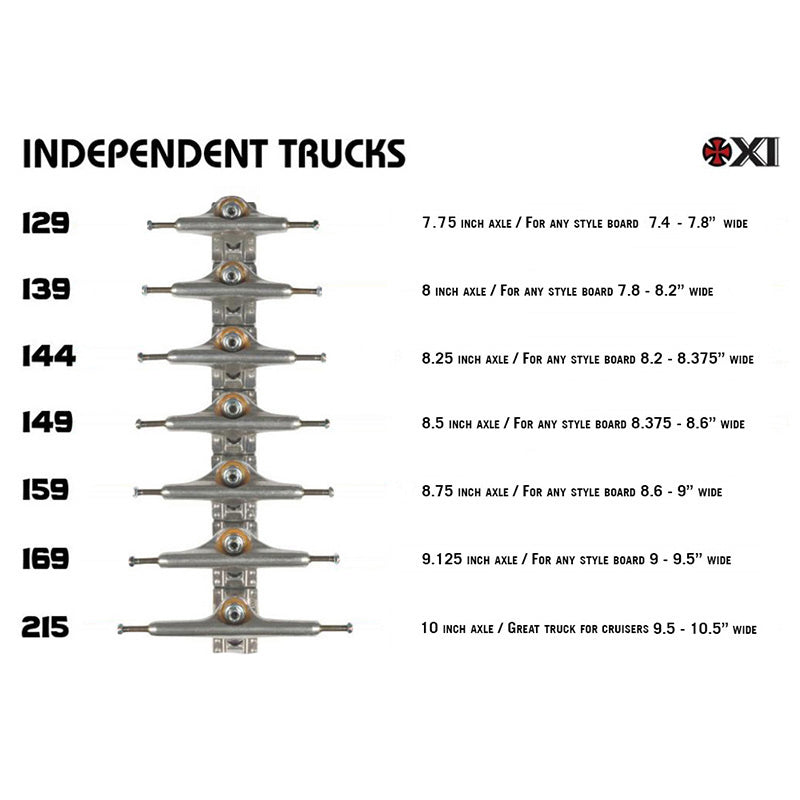 Independent Polished Standard Stage 11 Truck 129 Low