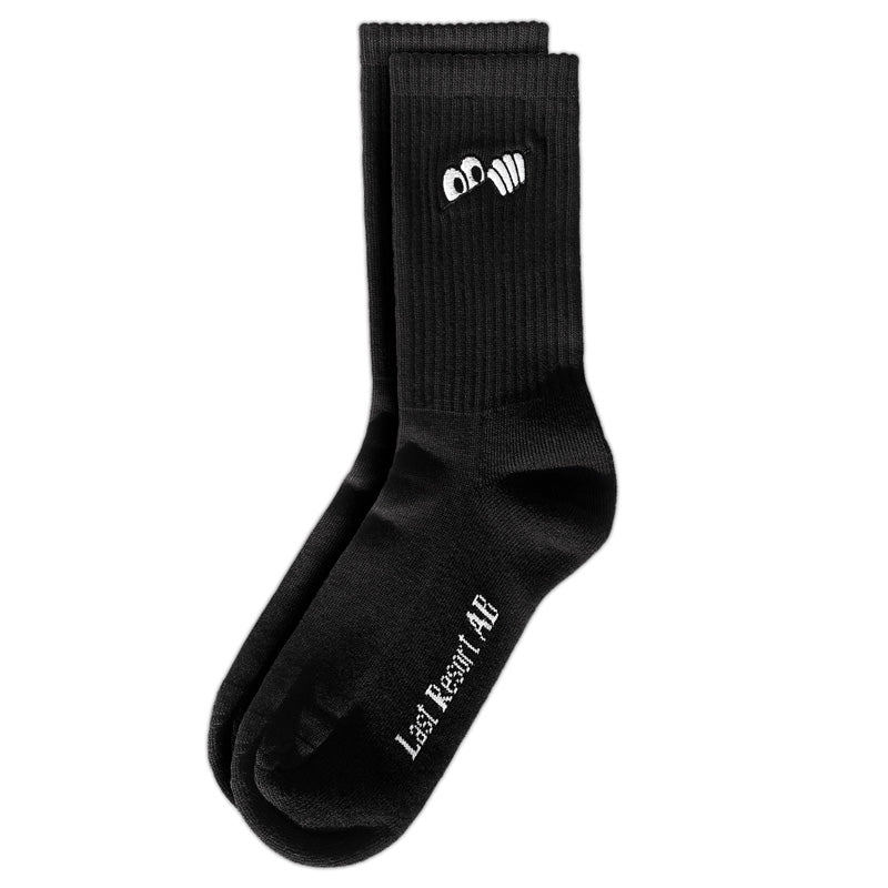 Last Resort AB Eye Socks Black