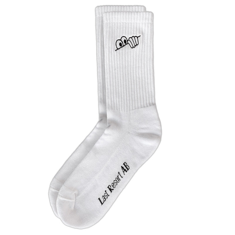 Last Resort AB Eye Socks White