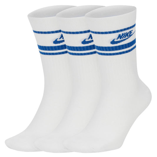 Nike SB Everyday Essential Crew Socks White/Game Royal/Game Royal