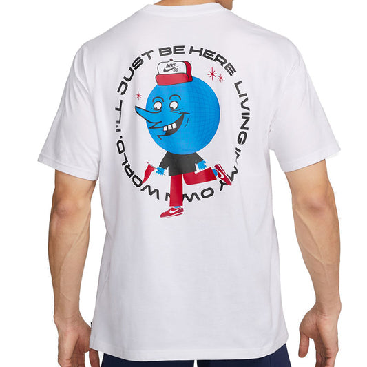 Nike SB Men's Skate T-Shirt White