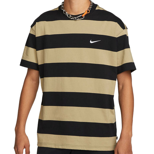 Nike SB Stripe T-Shirt Neutral Olive/Black/White