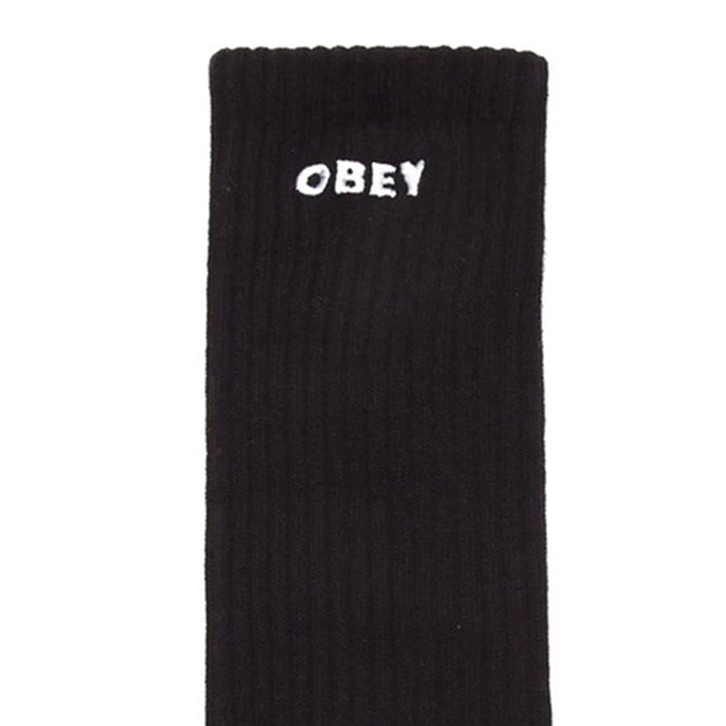 Obey Bold Socks Black