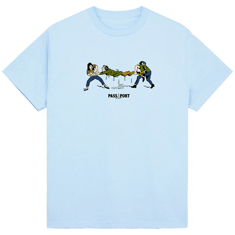 Pass Port Squeeze T-Shirt Stonewash Blue