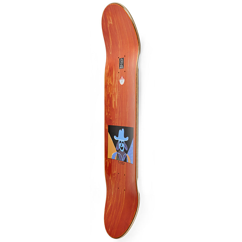 Polar Aaron Herrington Mausoleum Wheel Well Skateboard Deck White 8.125