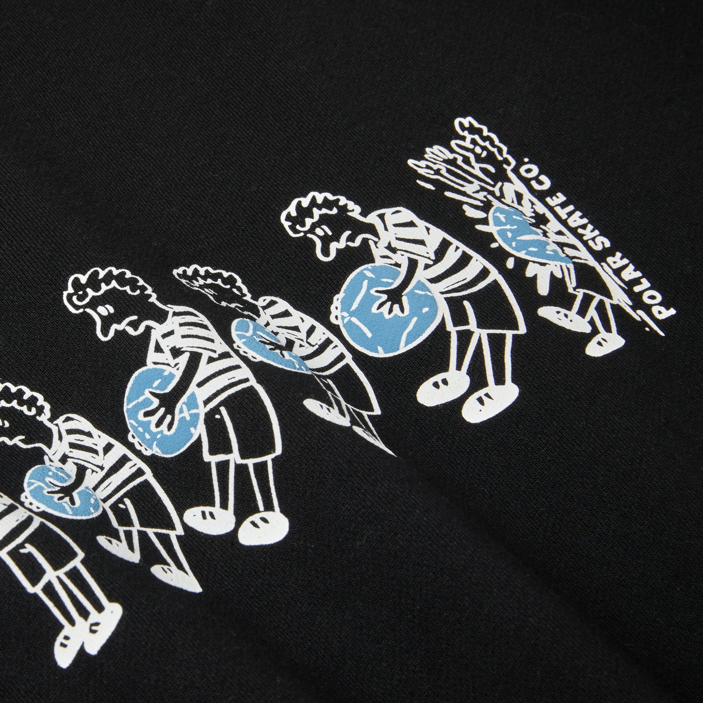 Polar Basketball Crewneck Sweater Black