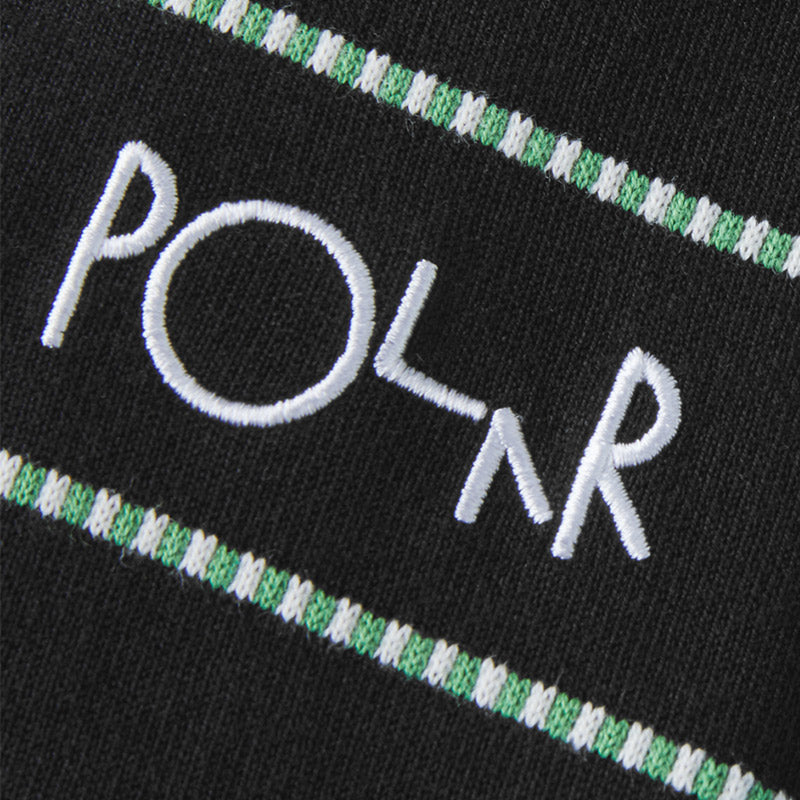 Polar Checkered Surf T-shirt Black