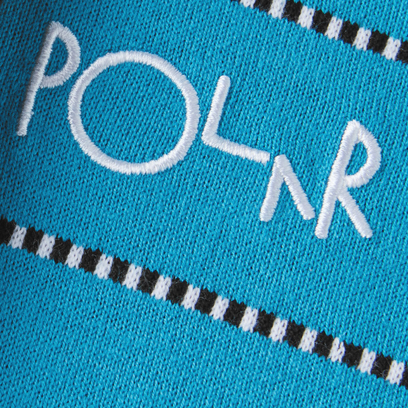 Polar Checkered Surf T-shirt Turquoise