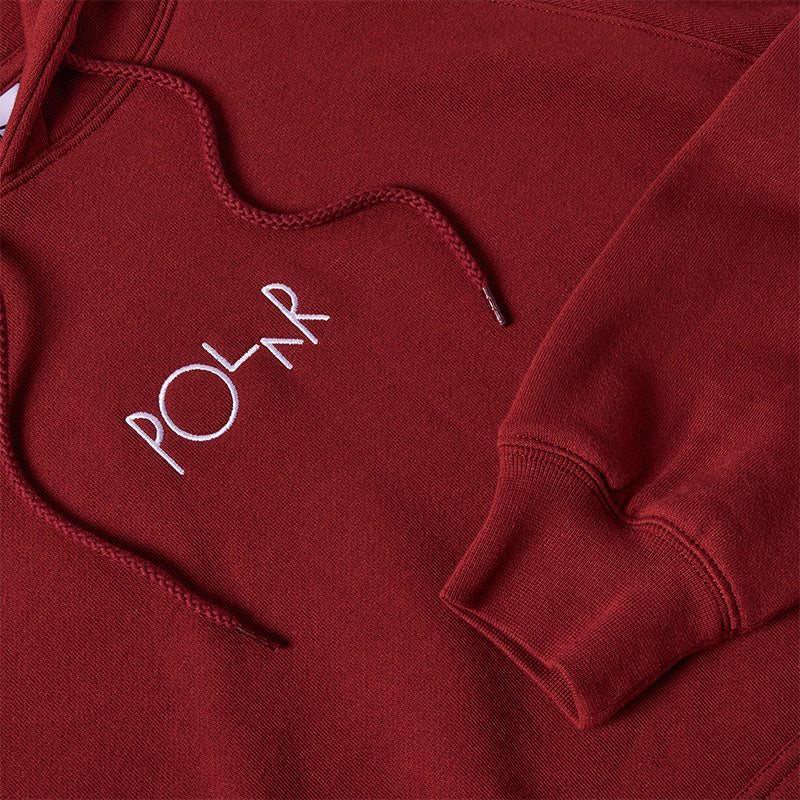 Polar Default Hoodie Rich Red