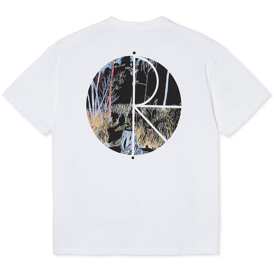 Polar Forest Fill Logo T-Shirt White