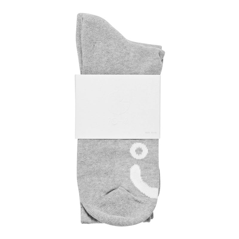 Polar Happy Sad Socks Sport Grey