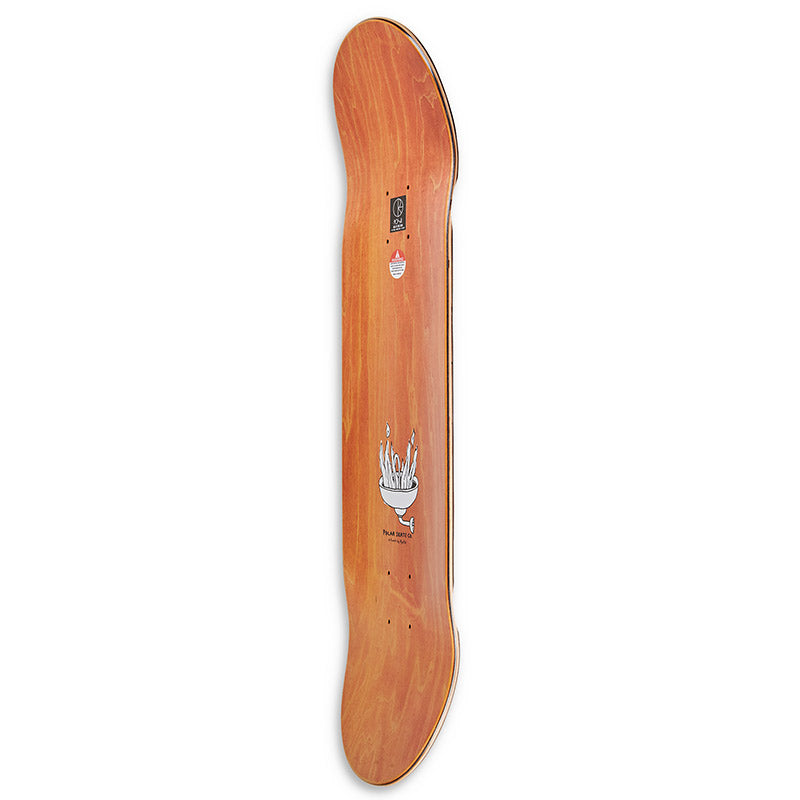 Polar Hjalte Halberg Fire Ride Wheelwell Skateboard Deck 8.5