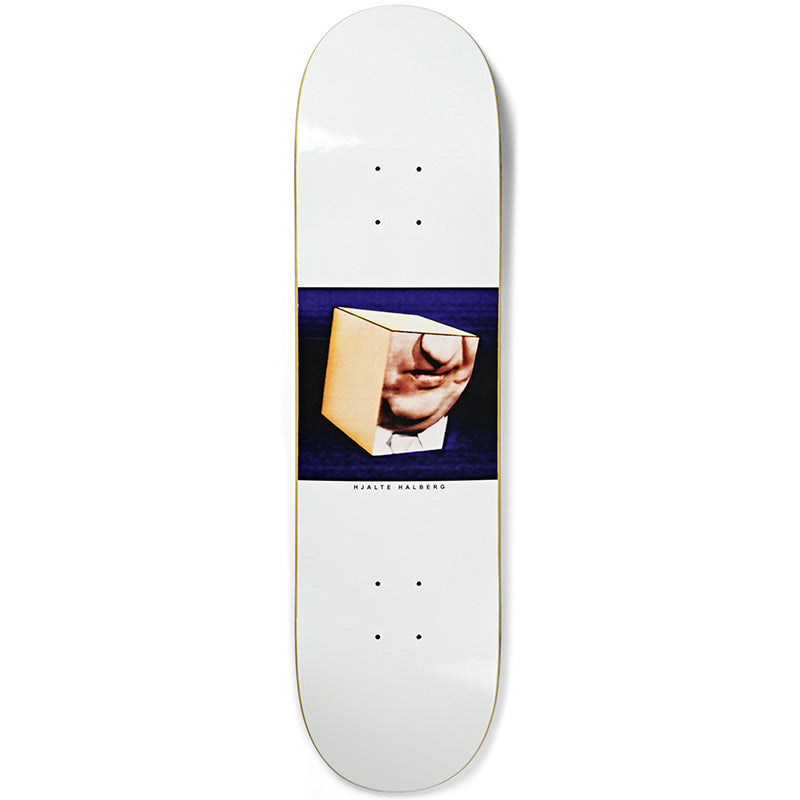 Polar Hjalte Halberg Isolation Skateboard Deck White 8.25