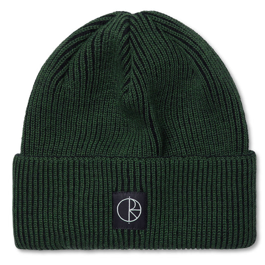 Polar Lines Merino Beanie Dark Green