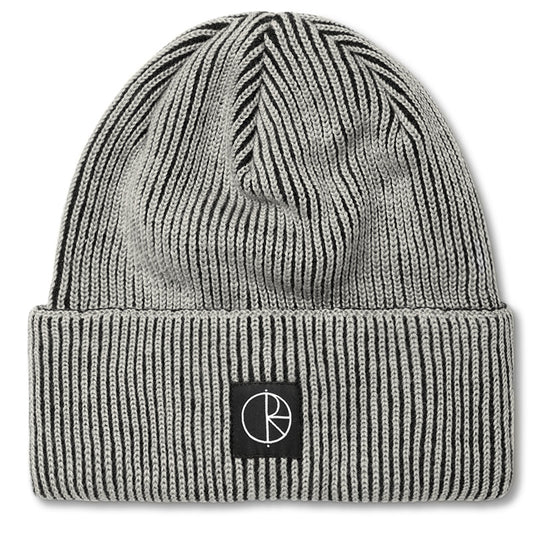 Polar Lines Merino Beanie White