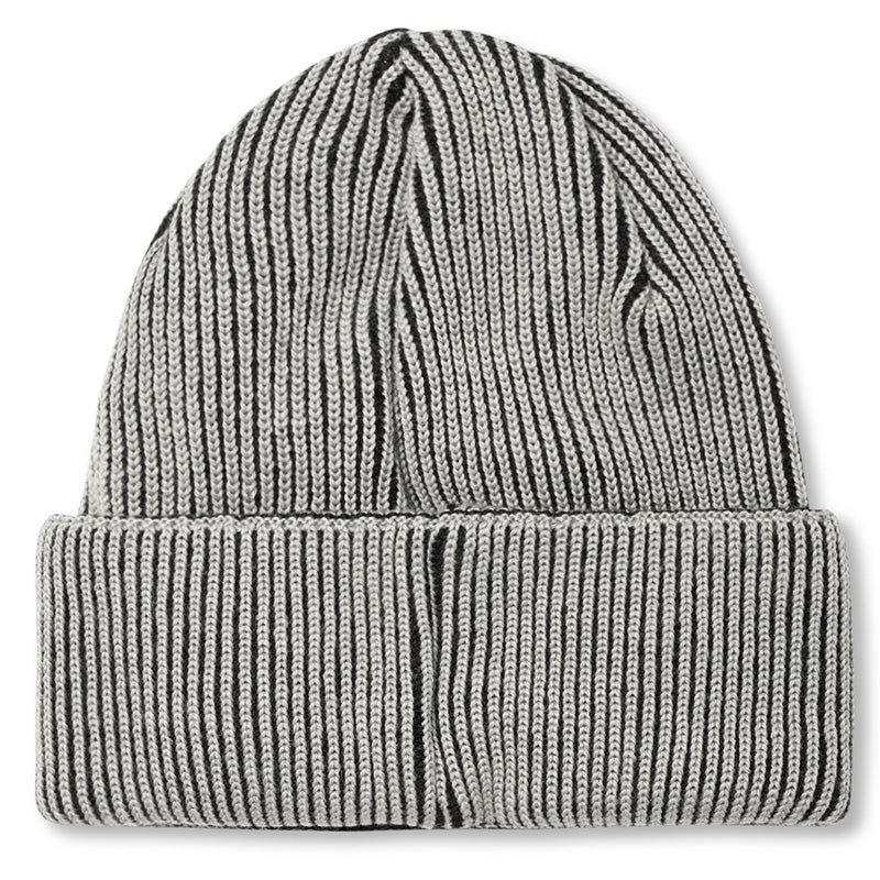 Polar Lines Merino Beanie White