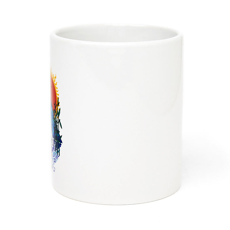 Polar Mt. Fuji Mug White/Multi