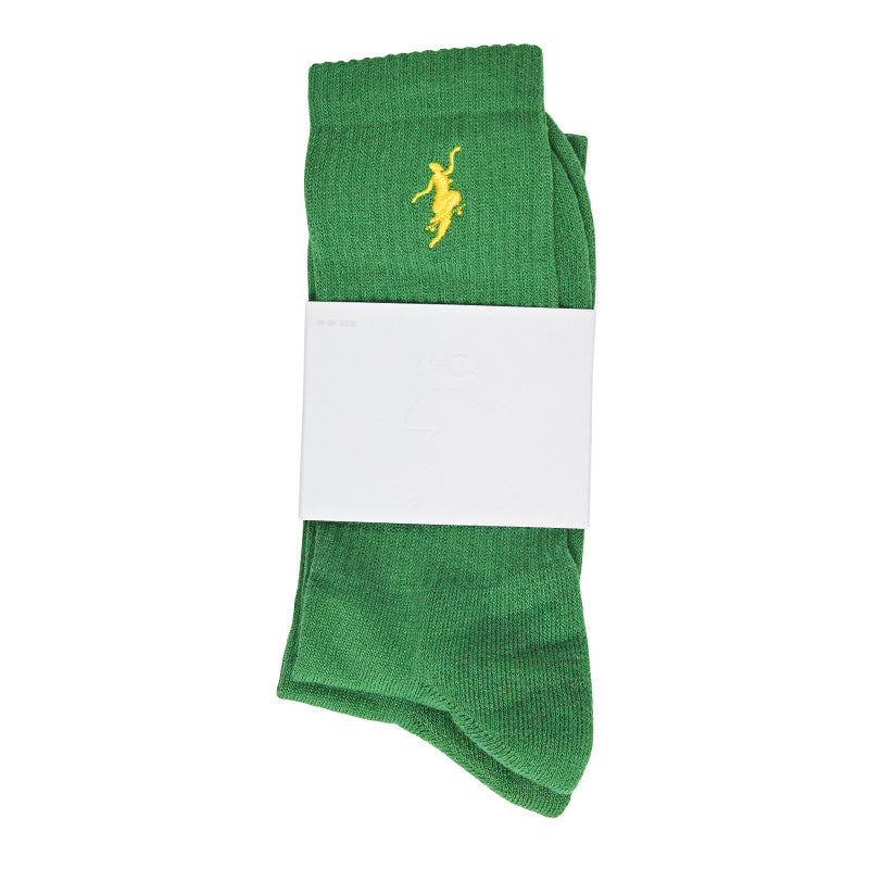 Polar No Comply Socks Green/Yellow