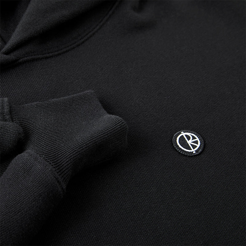 Polar Patch Hoodie Black