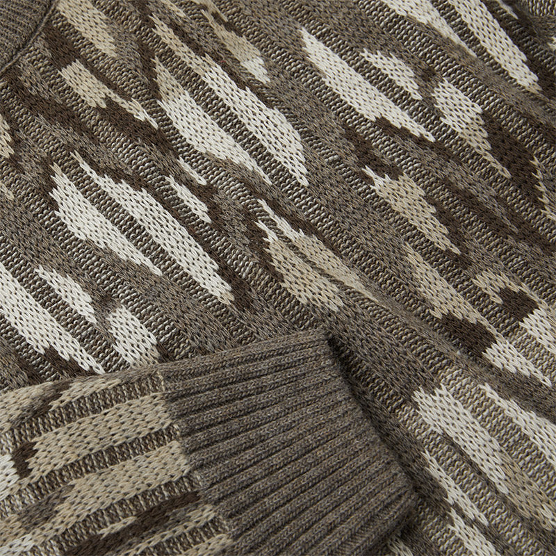 Polar Paul Knit Sweater Light Brown