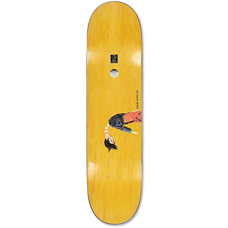 Polar Roman Gonzalez Lorca Skateboard Deck White 8.25