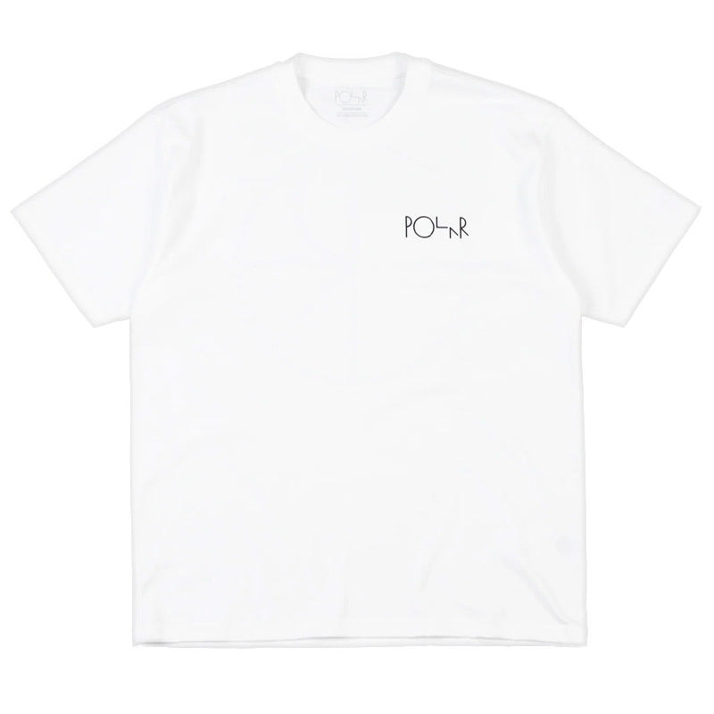 Polar Stroke Logo T-shirt White