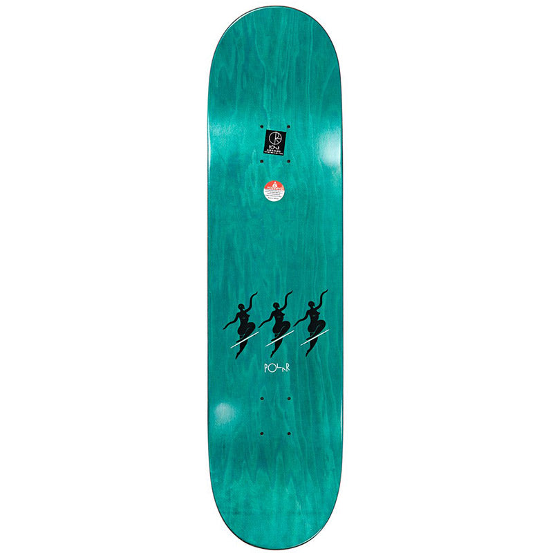 Polar Team No Comply Skateboard Deck Red 7.875