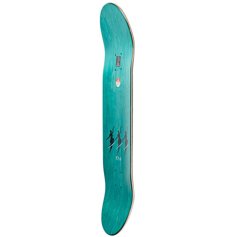 Polar Team No Comply Skateboard Deck Red 7.875