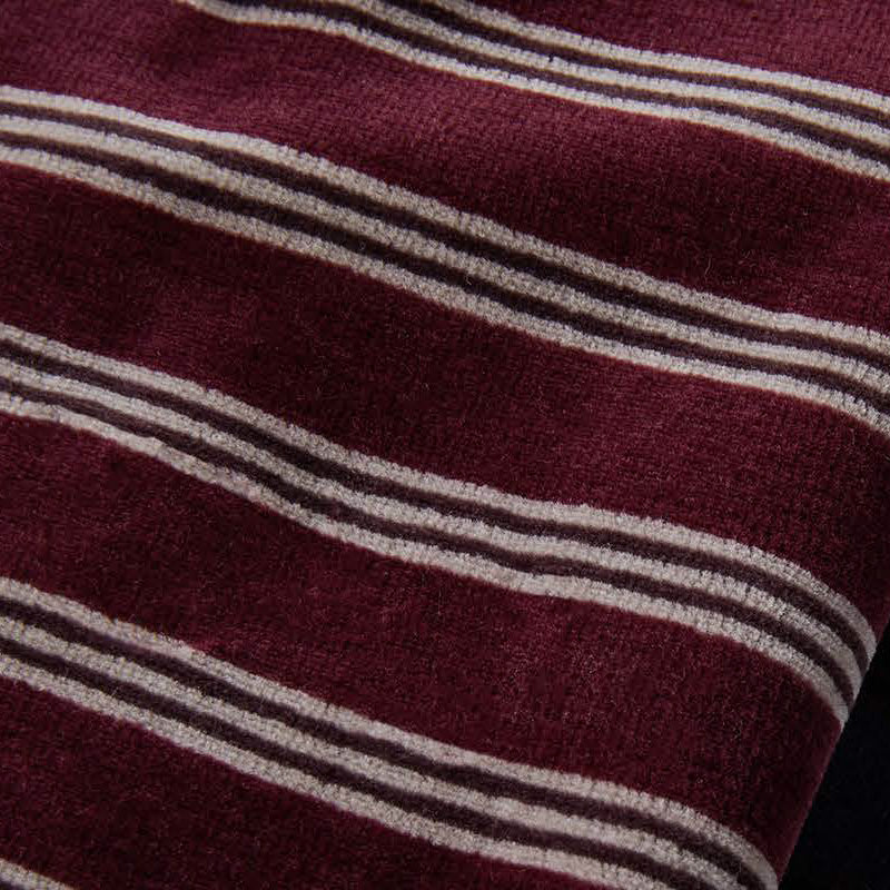 Polar Velour Polo Shirt Wine