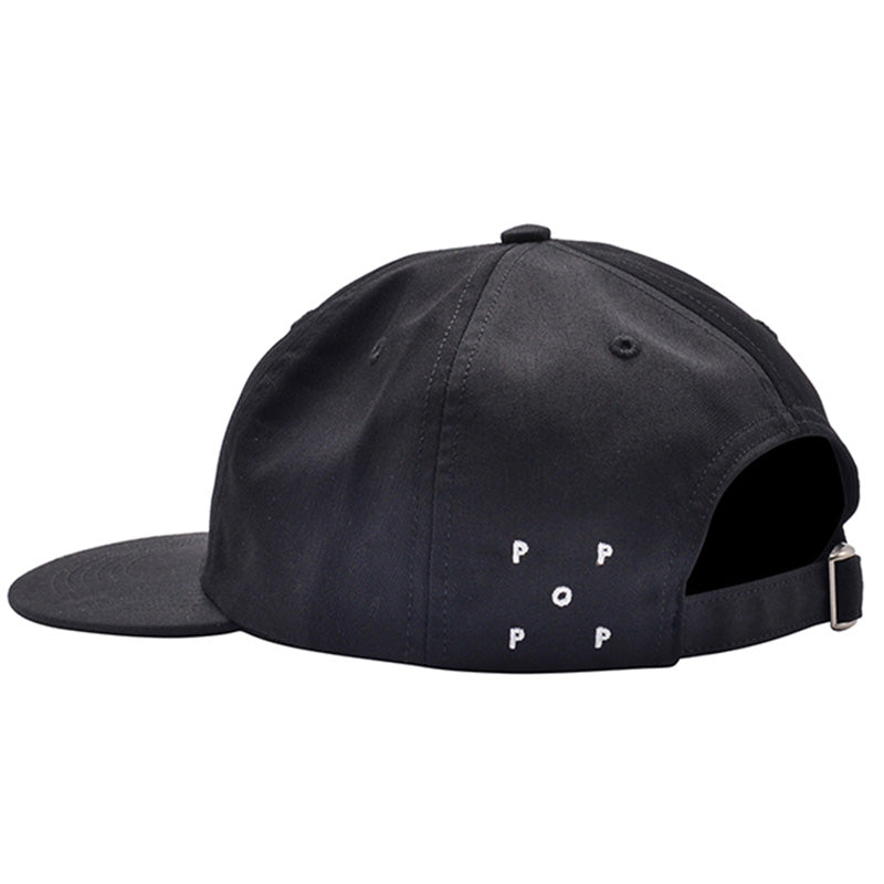 POP Arch Logo 6-Panel Hat Black