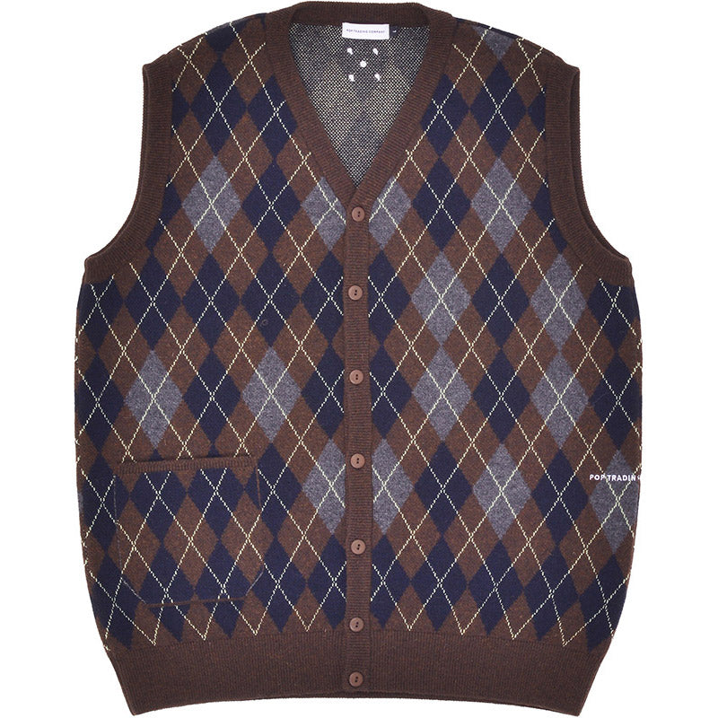 POP Knitted Cardigan Vest Delicioso