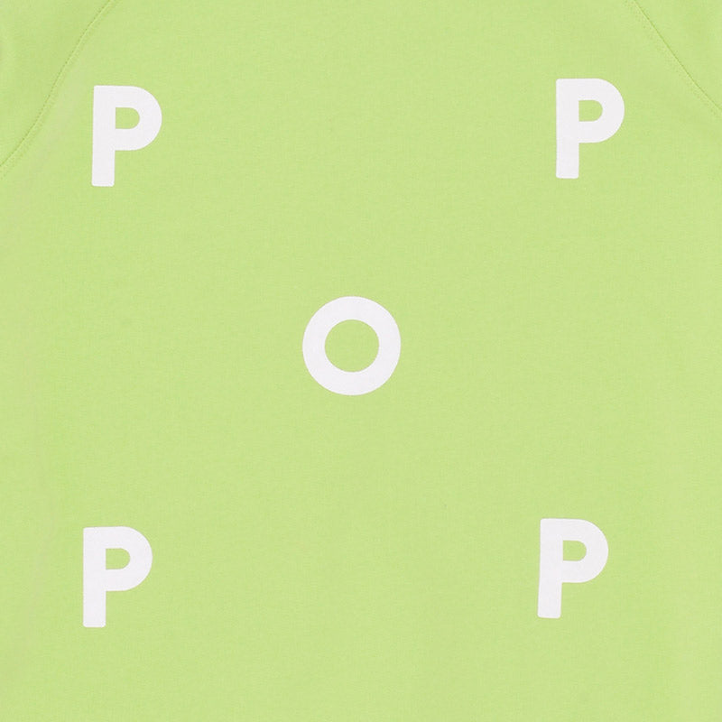 POP Logo Hoodie Jade Lime