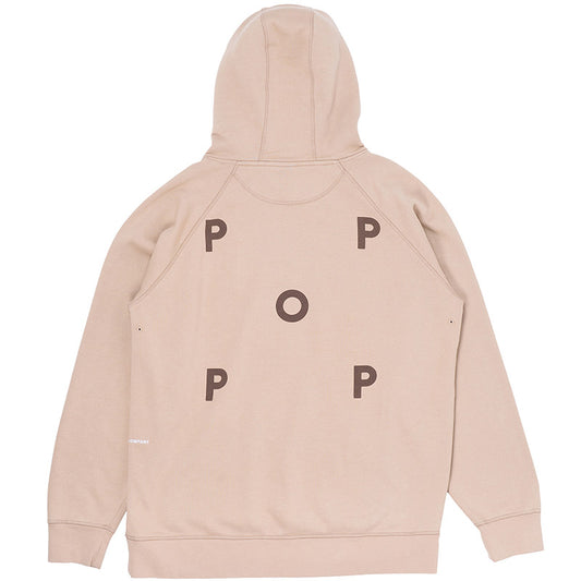 POP Logo Hoodie White Pepper