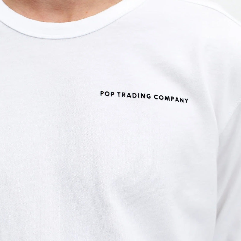 POP Logo Longsleeve T-Shirt White/Black