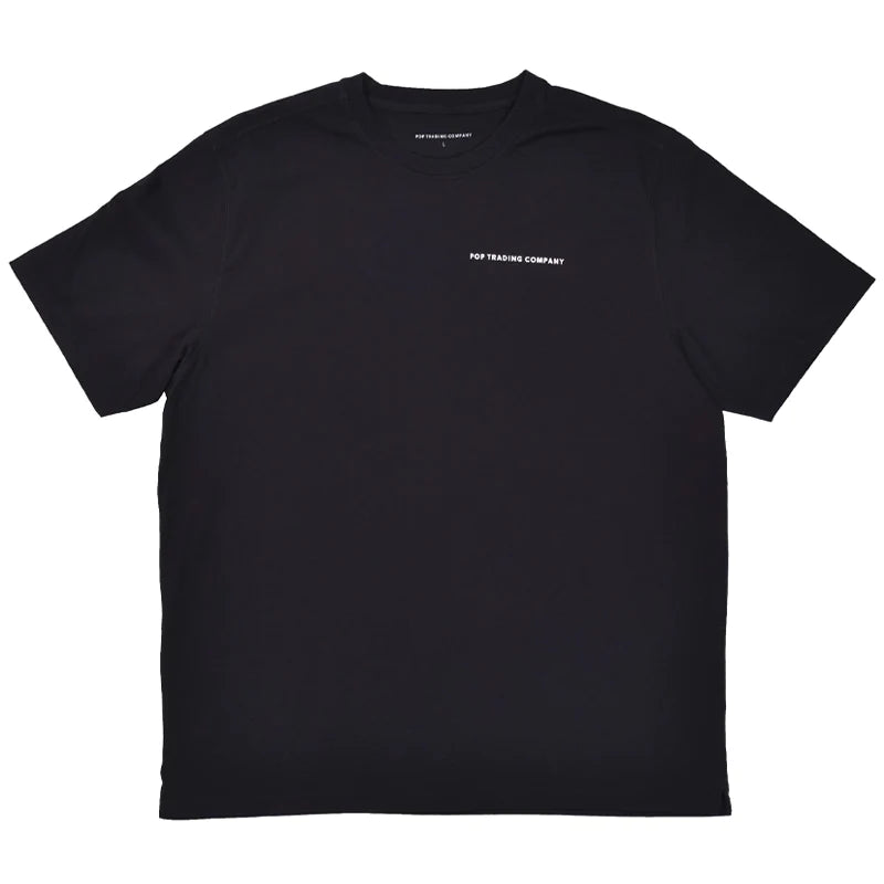 POP Logo T-Shirt Black/White