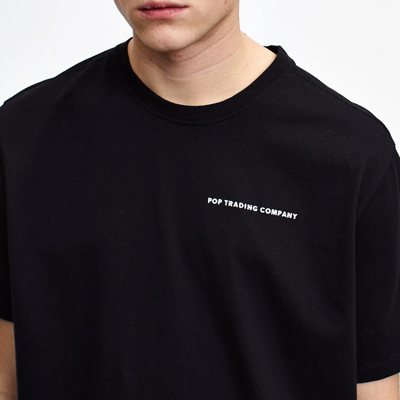 POP Logo T-Shirt Black/White